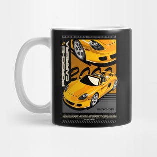 Nostalgic Porsche Carrera GT Mug